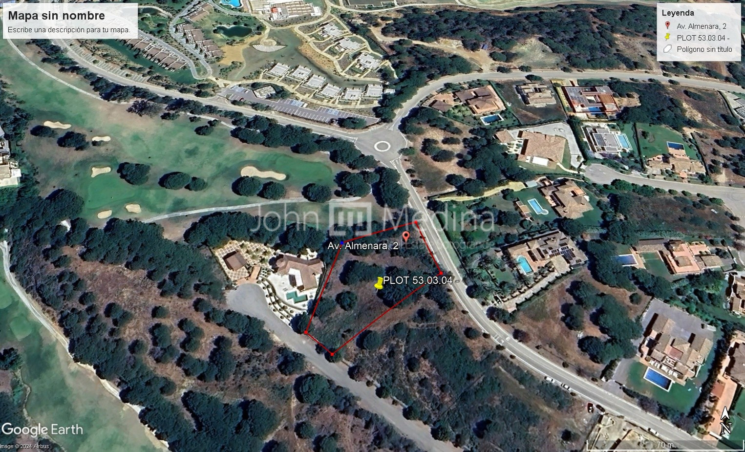 PLOT FOR SALE IN THE ALMENARA GOLF VILLA SITUATED IN THE ALMENARA GOLF WITH GOLF VIEWS