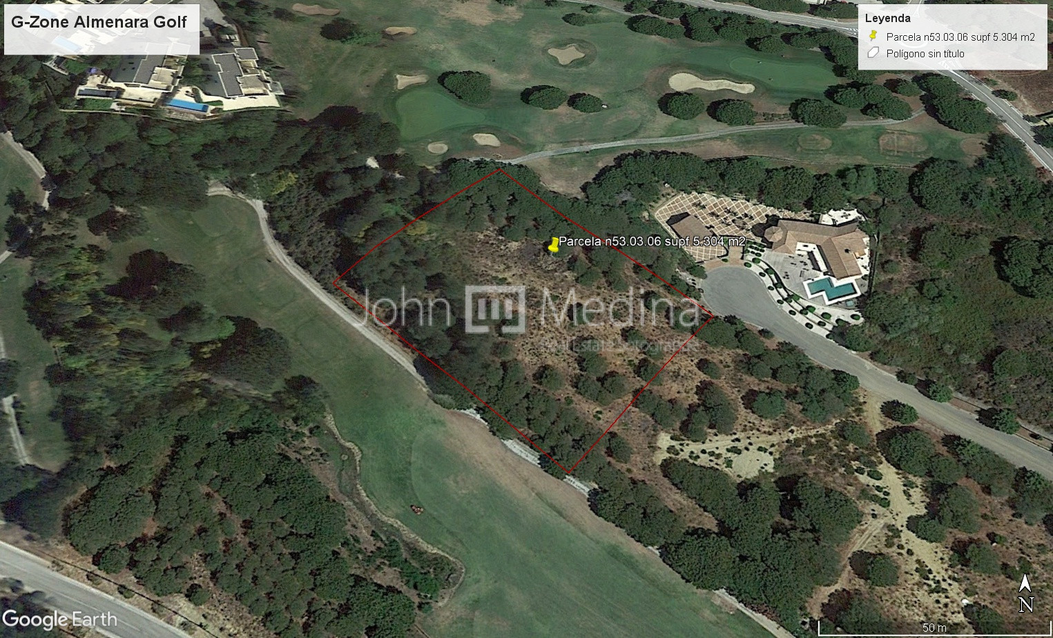 PLOT FOR SALE IN ALMENARA GOLF SOTOGRANDE 