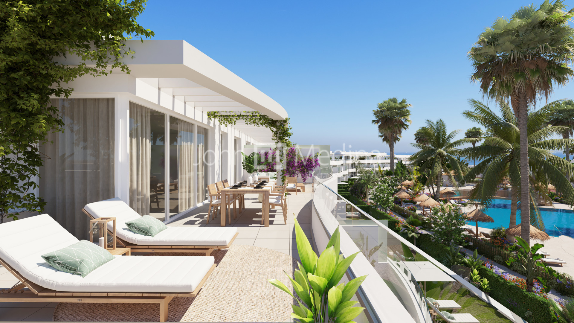 NUEVA PROMOCIÓN  APARTAMENTOS Y ÁTICOS CON  DISEÑO MODERNO EN PRIMERA LÍNEA DE GOLF