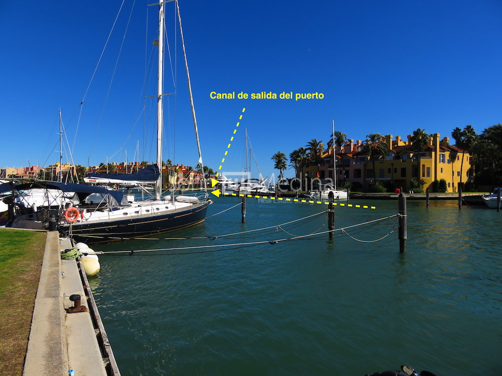 SE VENDE AMARRE DE 12M X 4,5 EN EL MARINA DE SOTOGRANDE RIBERA DE LA NÉCORA