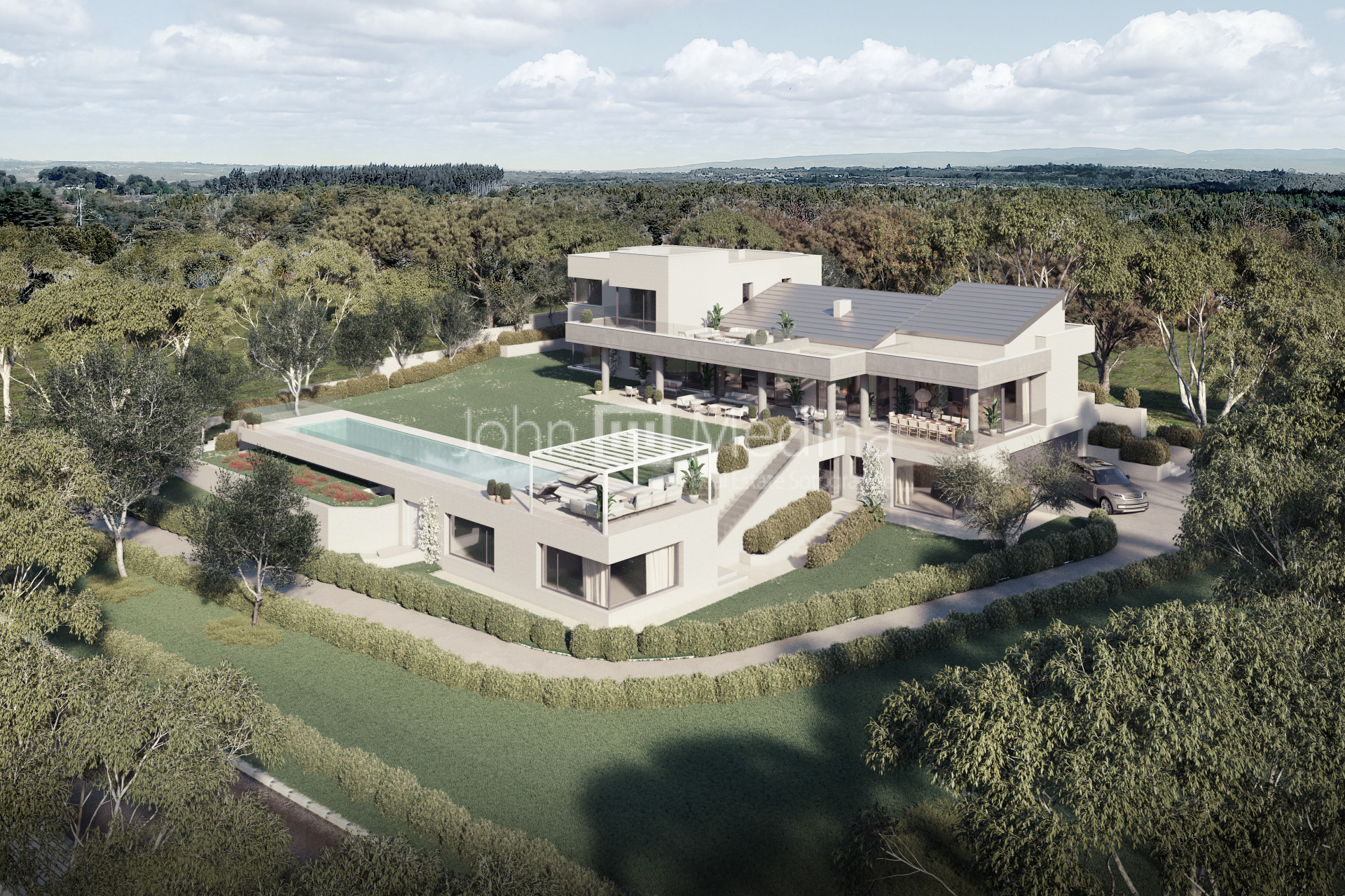 VILLA EN PROCESO DE CONSTRUCCIÓN EN CALLE FORMENTERA SOTOGRANDE ALTO.