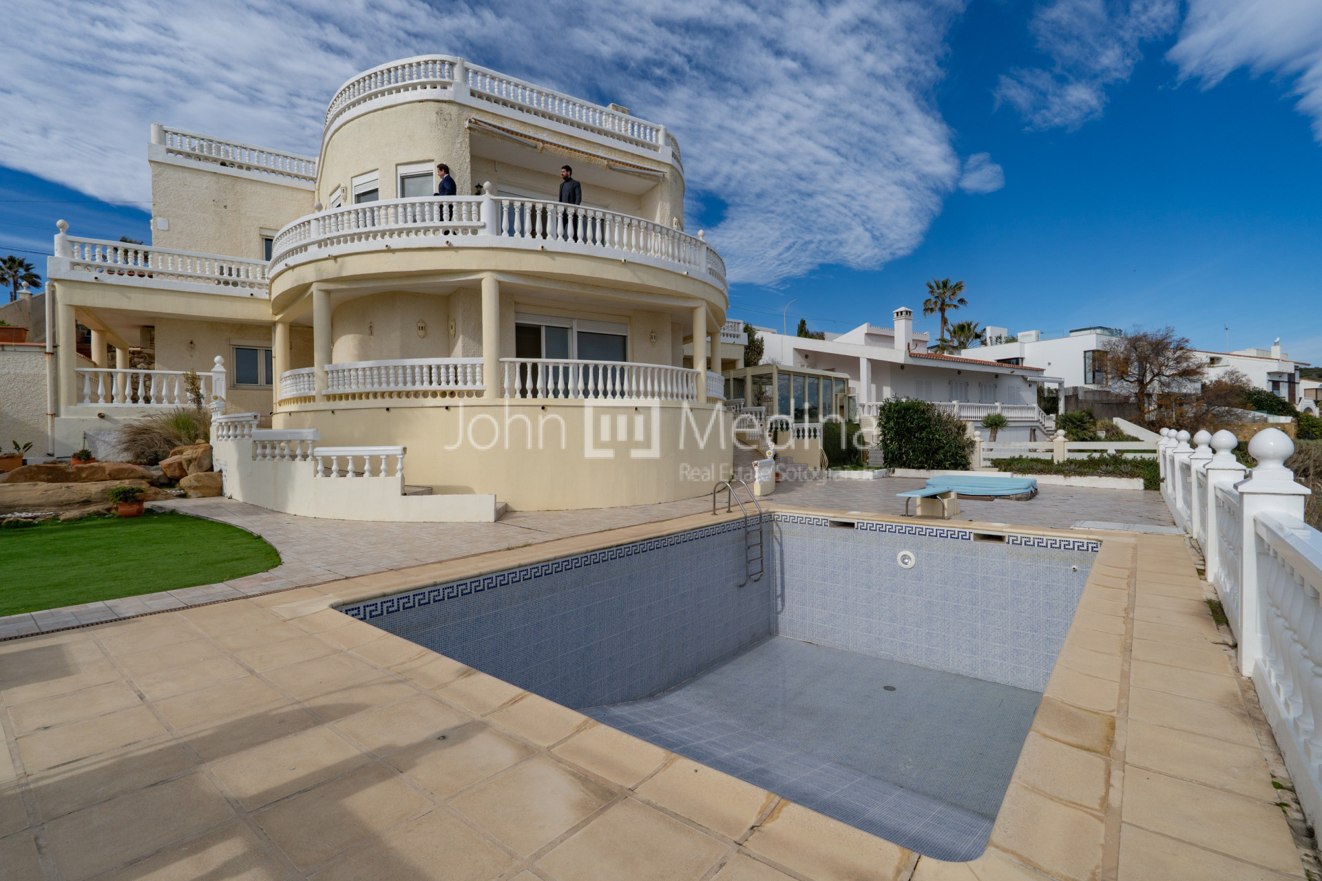 SPECTACULAR DESIGNER VILLA DIRECTLY FRONTLINE THE MEDITERRANEAN SEA