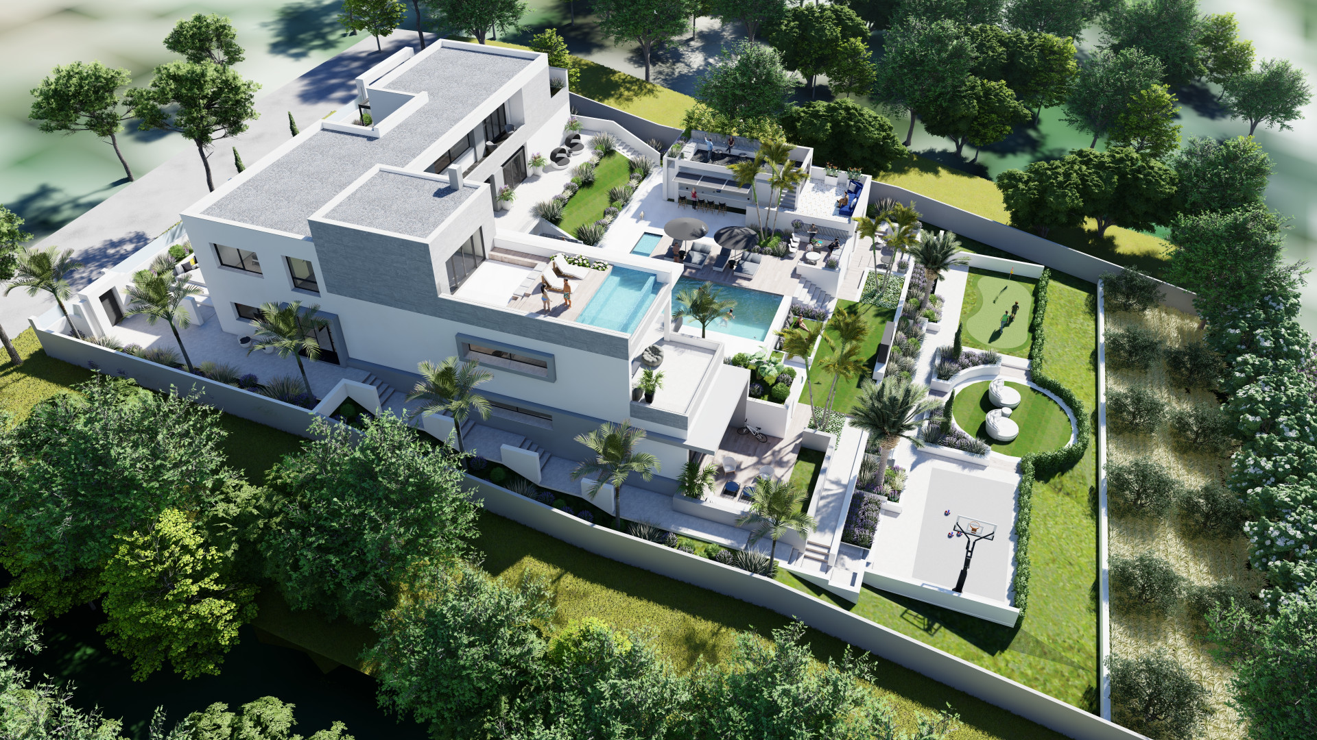 PROYECTO DE CINCO ESTRELLAS PARA ESTA MAGNÍFICA VILLA EN SOTOGRANDE